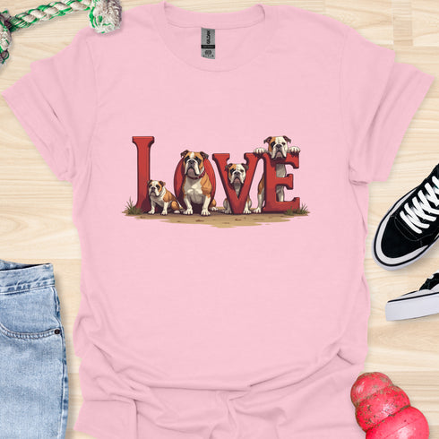 Love is a four legged word - V5 - The Family Peek T-Shirt